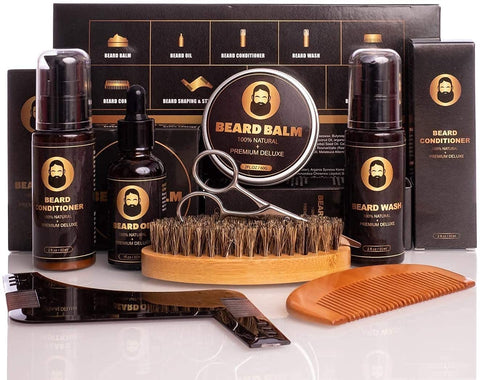 Premium Beard Grooming Kit for Men by BIG BAD BEARDS - All-in-1